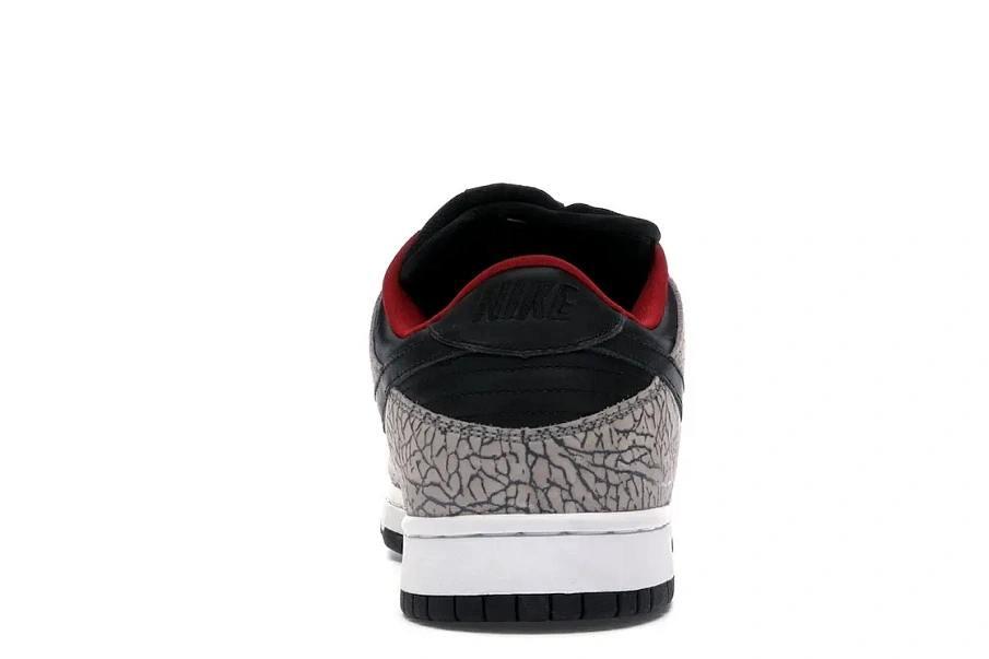 Фото № 4 с приближением к товару «‎Nike SB Dunk Low Supreme Black Cement (2002)»
