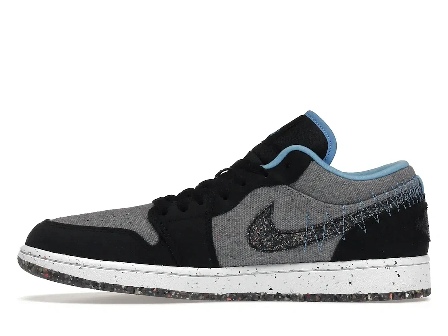 Фото № 3 с приближением к товару «‎Jordan 1 Low SE Crater Grey University Blue»