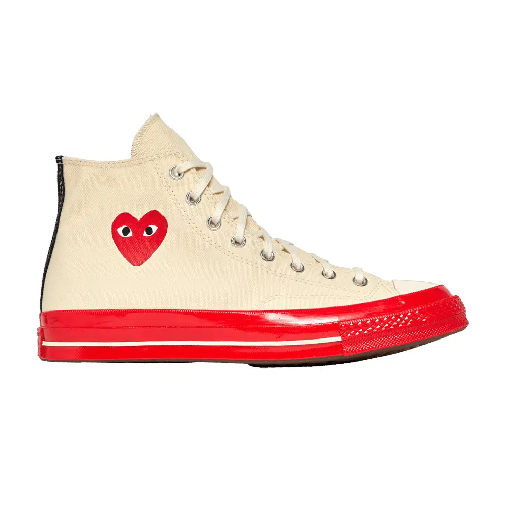 Comme des Garçons Play x Converse Chuck 70 High Pristine Red - 1