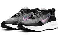 Фото № 3 с приближением к товару «‎Nike WearAllDay (GS) Running Shoes BlackWhiteGrey»