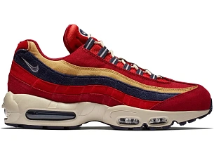 Nike Air Max 95 Red Crush Wheat Gold