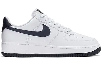 Nike Air Force 1 '07 Skate Shoes White Obsidian - 2