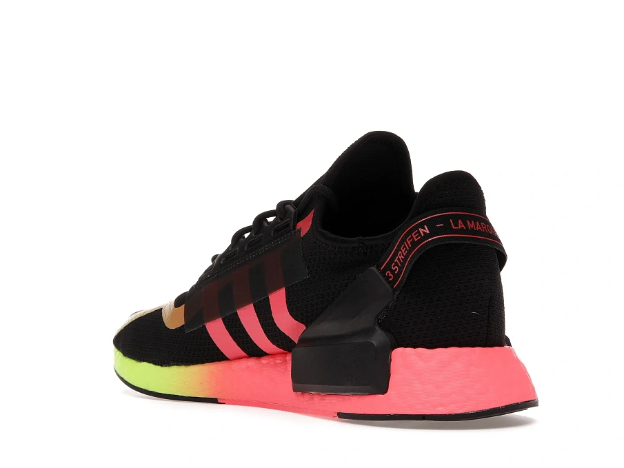 Фото № 6 с приближением к товару «‎adidas NMD R1 V2 Watermelon Pack Black»