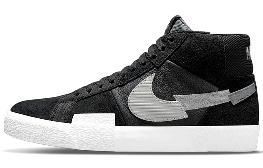 Фото № 1 с приближением к товару «‎Nike SB Zoom Blazer mid Skate shoes blackgrey»
