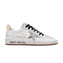 Фото № 1 с приближением к товару «‎Golden Goose Women's Ball Star White Silver Gold»