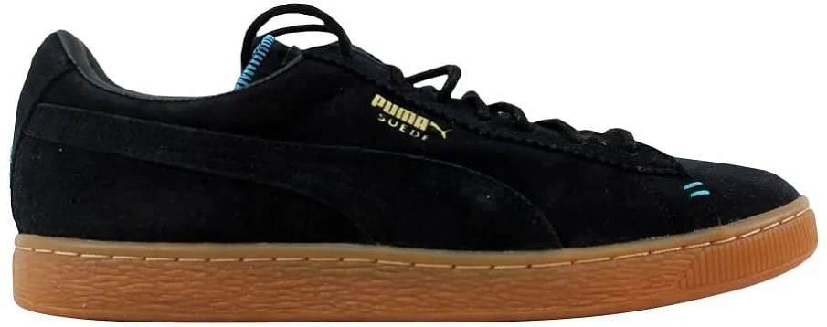 Фото № 1 с приближением к товару «‎Puma Suede Classic Crafted Black/Bluebird»