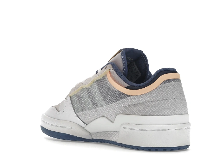 Фото № 6 с приближением к товару «‎adidas Forum Low TT Cloud White Acid Orange Crew Blue»