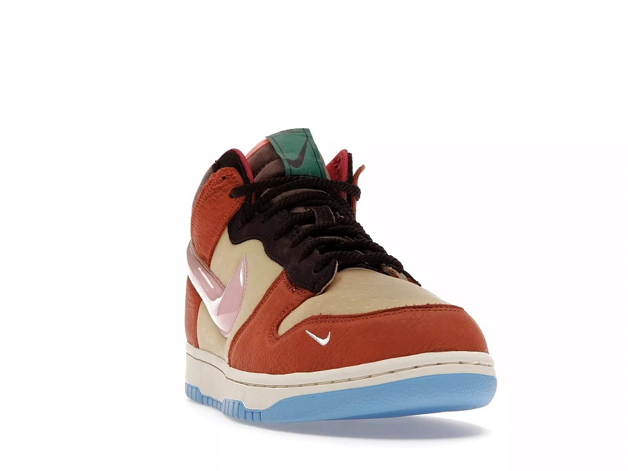 Фото № 3 с приближением к товару «‎Nike Dunk Mid Social Status Free Lunch Chocolate Milk»