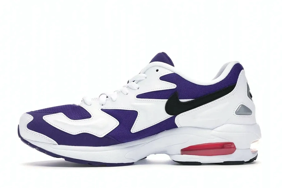 Фото № 3 с приближением к товару «‎Nike Air Max2 Light White Purple Pink»
