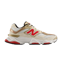 Фото № 1 с приближением к товару «‎New Balance 9060 White Team Red Gold»
