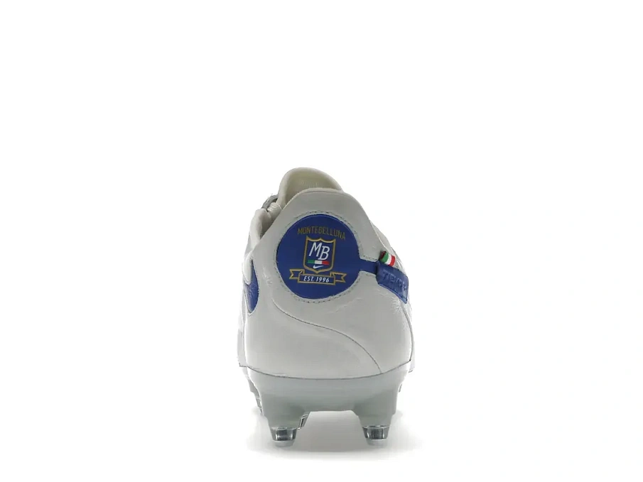 Фото № 4 с приближением к товару «‎Nike Tiempo Legend 9 Elite MI SG-Pro Anti-Clog Traction Montebelluna Leather White Game Royal»