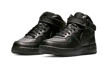 Nike Force 1 Mid PS 'Black' - 3