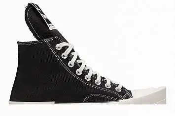 Rick Owens x Converse TURBODRK Chuck 70 High Black - 3