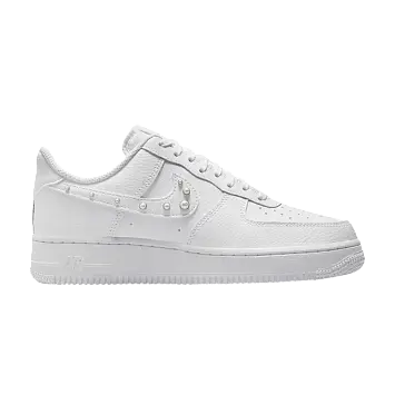 Nike Women's Air Force 1 Low 07 White Pearl Swoosh (IU7557-100)