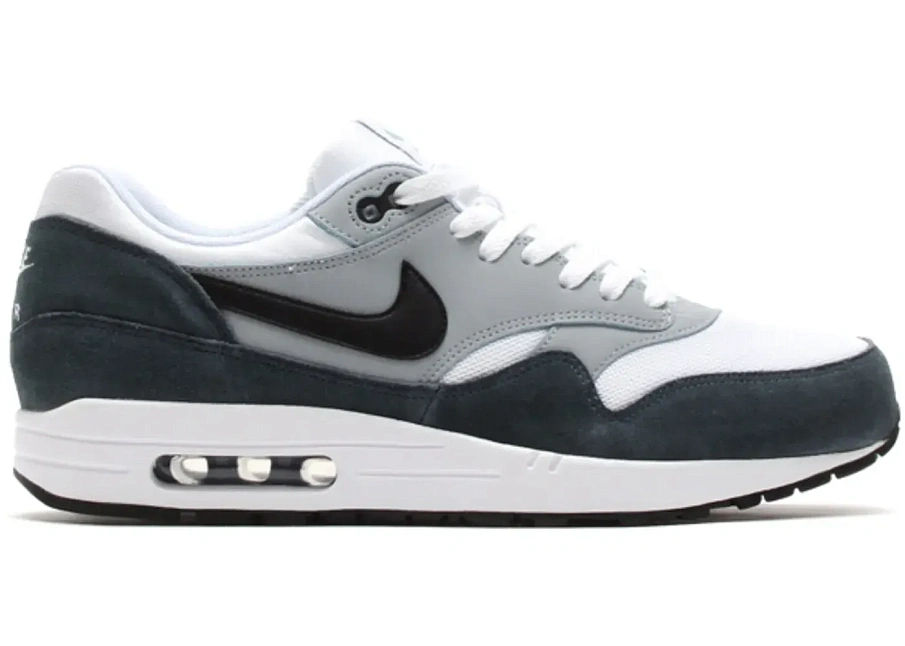 Фото № 1 с приближением к товару «‎Nike Air Max 1 White Black Magnet Grey»
