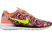 Фото № 1 с приближением к товару «‎Nike Free 5.0 TR Fit Print Hyper Orange »