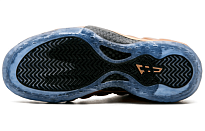 Фото № 4 с приближением к товару «‎ Nike Foamposite One Vintage basketball shoes Metallic CopperBlack»