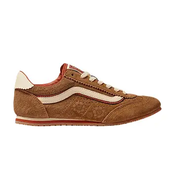 Vans Super Lowpro Dia De Los Muertos Deer Brown Burnt Orange - 1