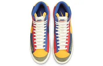Nike Blazer Mid '77 VNTG WE Suede RedBlueYellow - 7