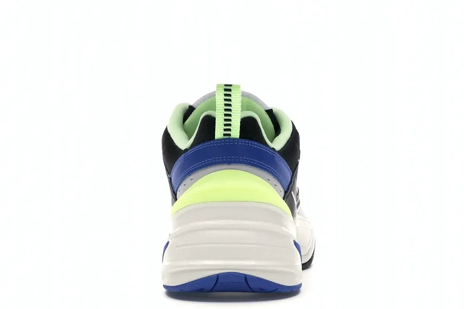 Фото № 4 с приближением к товару «‎Nike M2K Tekno Black Royal Volt»