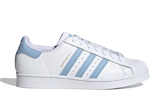 adidas Superstar White Ambient Sky Gold