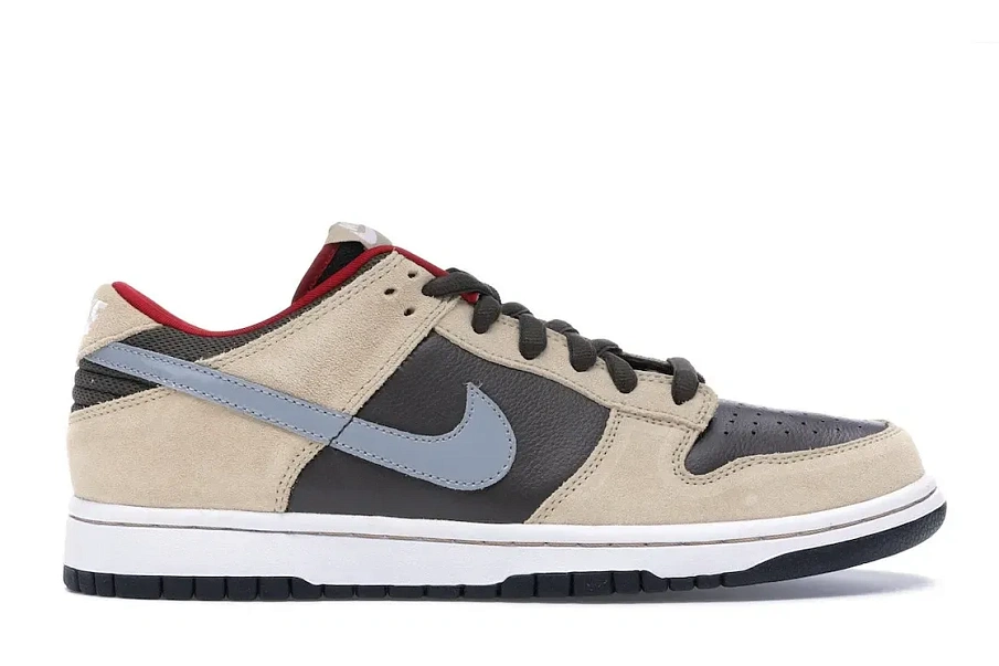 Фото № 1 с приближением к товару «‎Nike SB Dunk Low Dark Chocolate Linen»