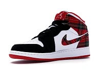 Фото № 2 с приближением к товару «‎Jordan 1 Mid White Plaid »
