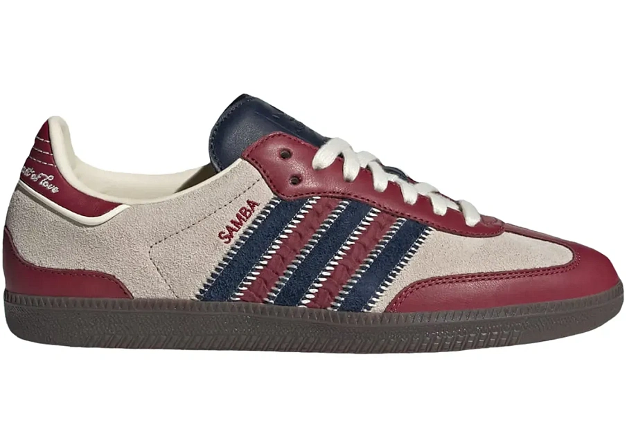 Фото № 1 с приближением к товару «‎adidas Samba OG notitle Maroon»