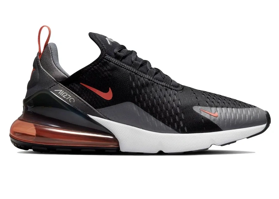Фото № 1 с приближением к товару «‎Nike Air Max 270 Essential Black Grey Orange»