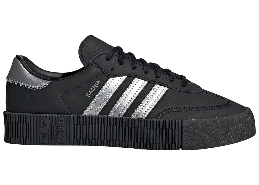 Фото № 1 с приближением к товару «‎adidas Sambarose Black Silver Metallic »