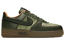 Фото № 1 с приближением к товару «‎Nike Air Force 1 Low Quilted Satin Pack Cargo Khaki»