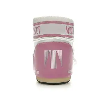 Moon Boot Icon Nylon Low Boot Pink White - 4