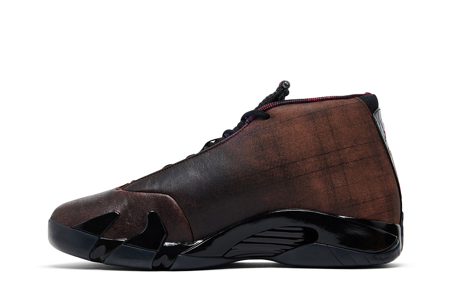Фото № 4 с приближением к товару «‎Mowalola x Air Jordan 14 Retro Burnt Red»