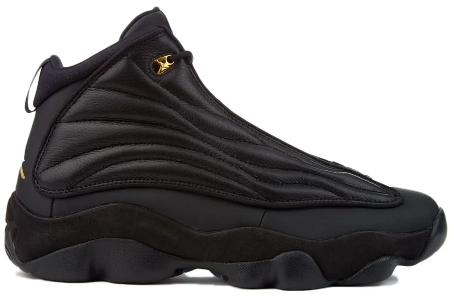 Фото № 1 с приближением к товару «‎Jordan Pro Strong Black Metallic Gold»