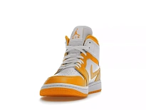 Фото № 3 с приближением к товару «‎Jordan 1 Mid White University Gold »