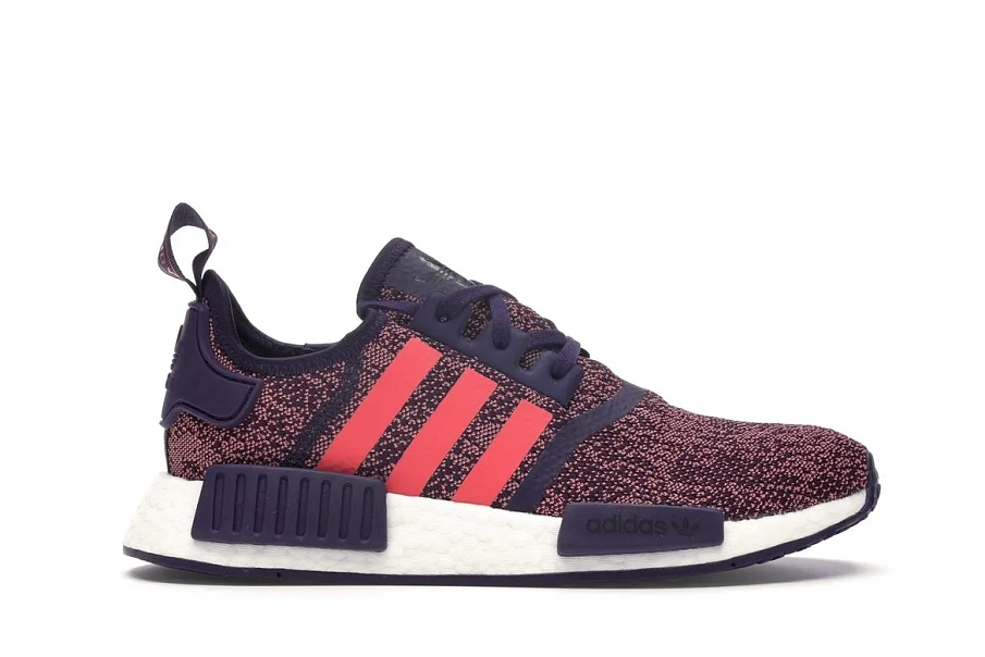 Фото № 1 с приближением к товару «‎adidas NMD R1 Legend Purple Shock Red (Youth)»
