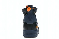 Фото № 4 с приближением к товару «‎Nike Air Force 1 Winter Gore-Tex Black Bright Ceramic Thunder Blue»