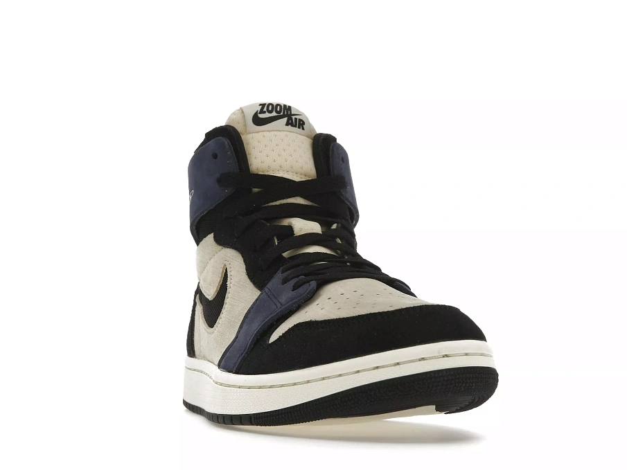 Фото № 3 с приближением к товару «‎Jordan 1 High Zoom Air CMFT 2 Muslin Blackened Blue»