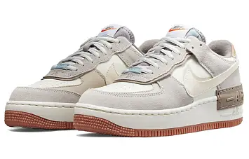 Nike Air Force 1 Shadow Skate shoes WhitePurple - 4