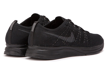 Nike Flyknit Trainer Running Shoes Black - 6
