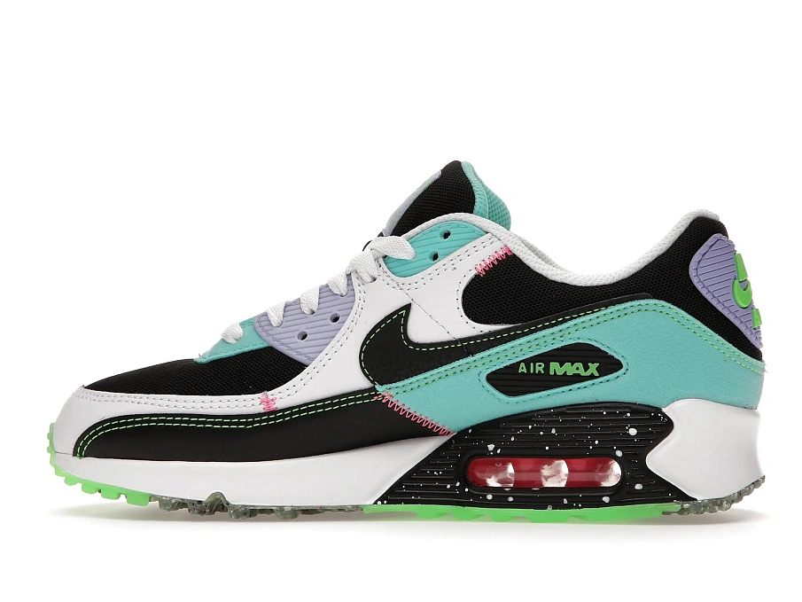 Фото № 5 с приближением к товару «‎Nike Air Max 90 Exeter Edition White Multi »