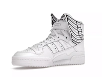 Фото № 3 с приближением к товару «‎adidas Forum Hi Wings 4.0 Jeremy Scott White Black»
