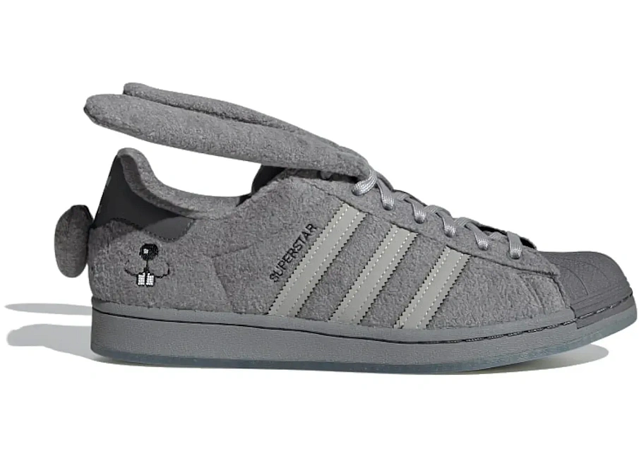 Фото № 1 с приближением к товару «‎adidas Superstar Melting Sadness Bunny Grey»