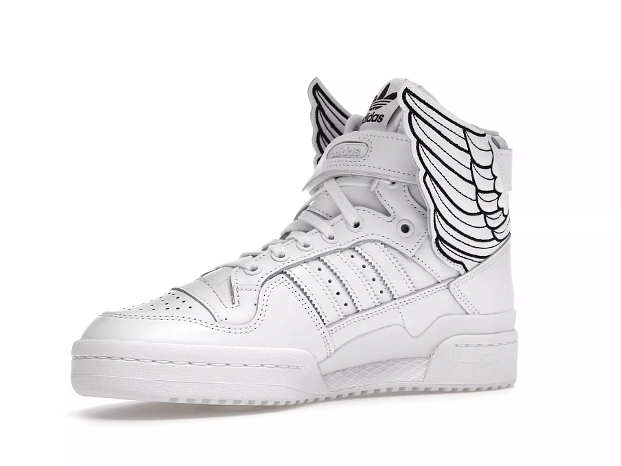 Фото № 3 с приближением к товару «‎adidas Forum Hi Wings 4.0 Jeremy Scott White Black»