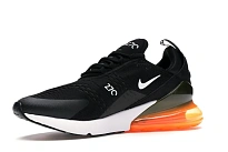 Фото № 3 с приближением к товару «‎Nike Air Max 270 Black White Total Orange»
