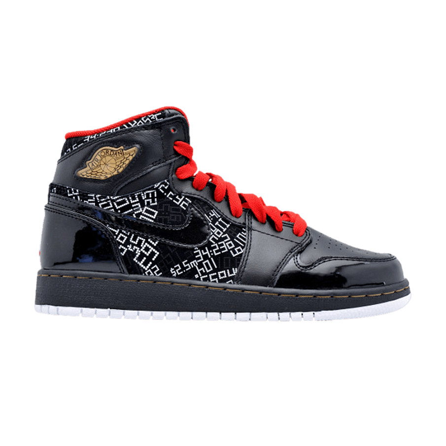 Фото № 1 с приближением к товару «‎Air Jordan 1 Retro High GS Red Gold»
