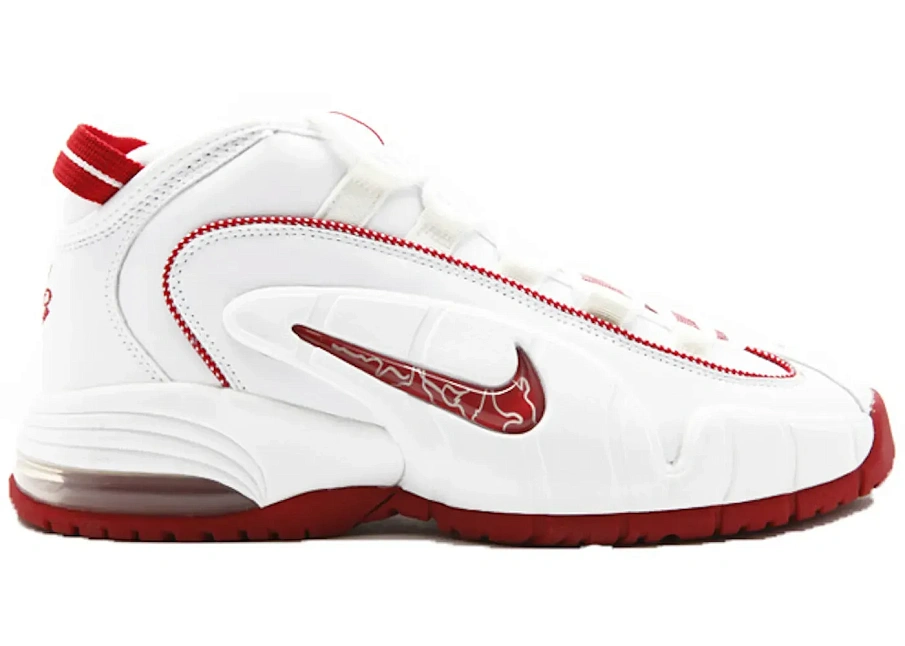 Фото № 1 с приближением к товару «‎Nike Air Max Penny 1 White Varsity Red (2005)»