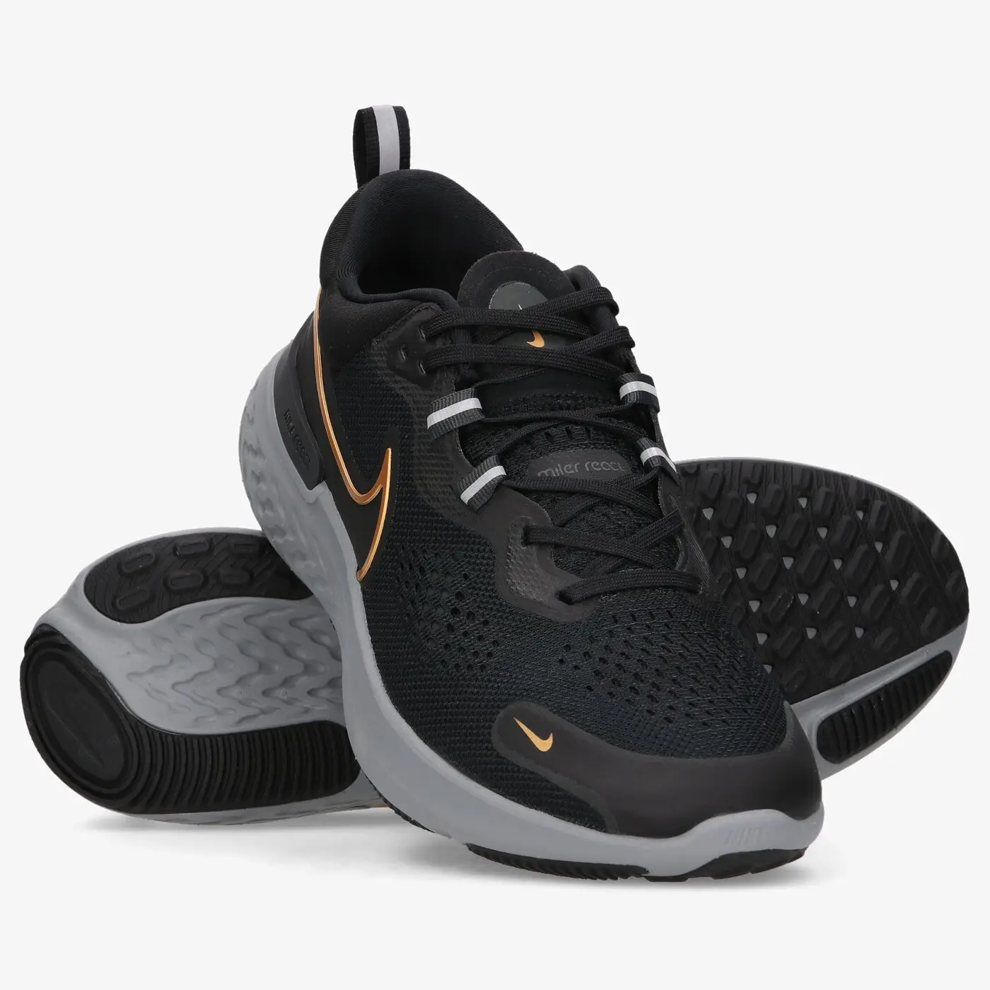 Nike React Miler 2 Running Shoes Black - 3