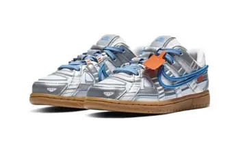Off-White x Nike Air Rubber Dunk (BP) "University Blue - 4