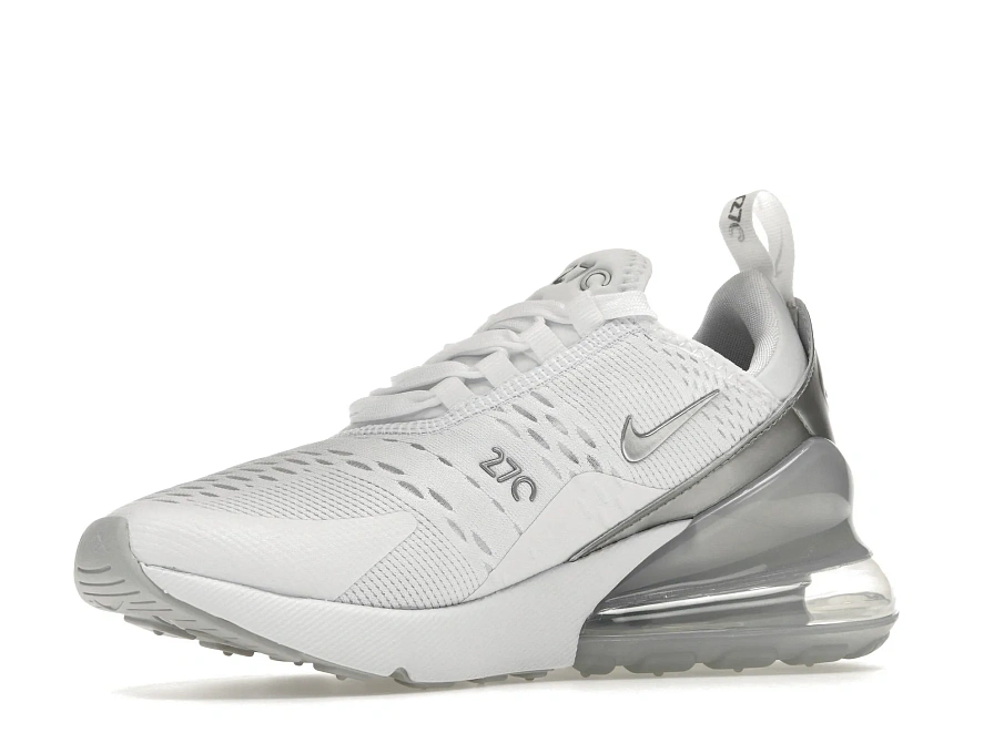 Фото № 4 с приближением к товару «‎Nike Air Max 270 White Pure Platinum »